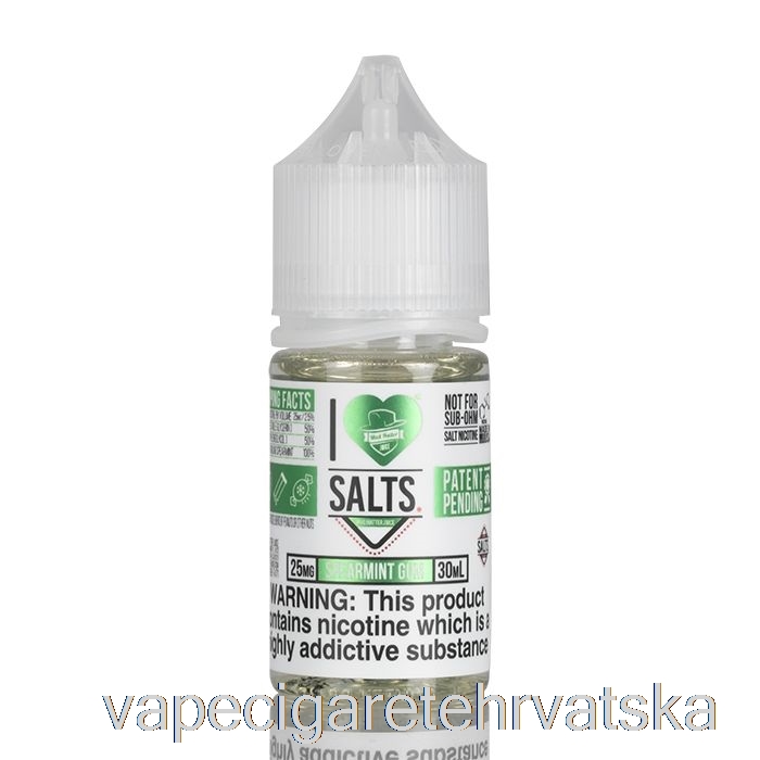 Vape Hrvatska Spearmint Guma - I Love Salts - 30ml 25mg